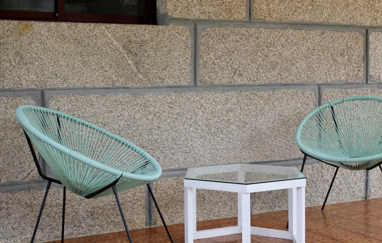 Altos De Baiona Villa Bagian luar foto